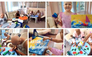ЕНЕРГО-ПРО осигури финансиране на фондация АРТОН България за провеждане на арт терапии за онкоболни деца