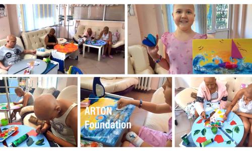 ЕНЕРГО-ПРО осигури финансиране на фондация АРТОН България за провеждане на арт терапии за онкоболни деца